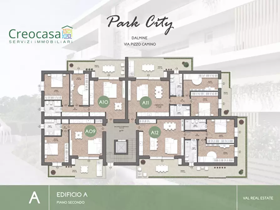 Immagine 8 di Appartamento in vendita  in Via Pizzo Camino a Dalmine