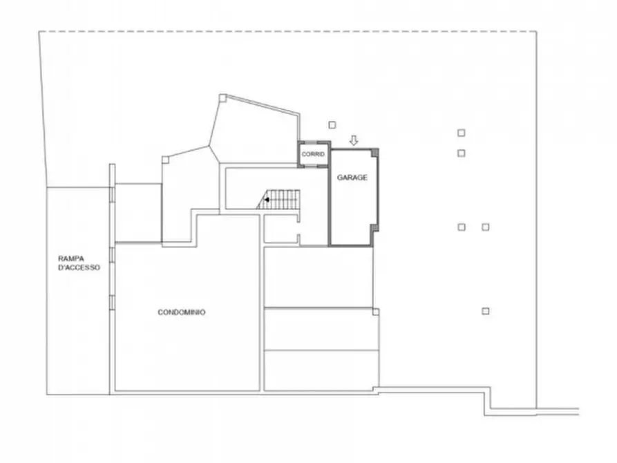 Immagine 7 di Garage in vendita  in Viale Trento 29 a Rovereto