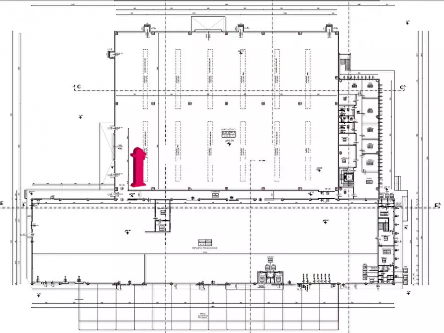 Immagine 4 di Capannone industriale in affitto  in via Lombardia a Pianiga