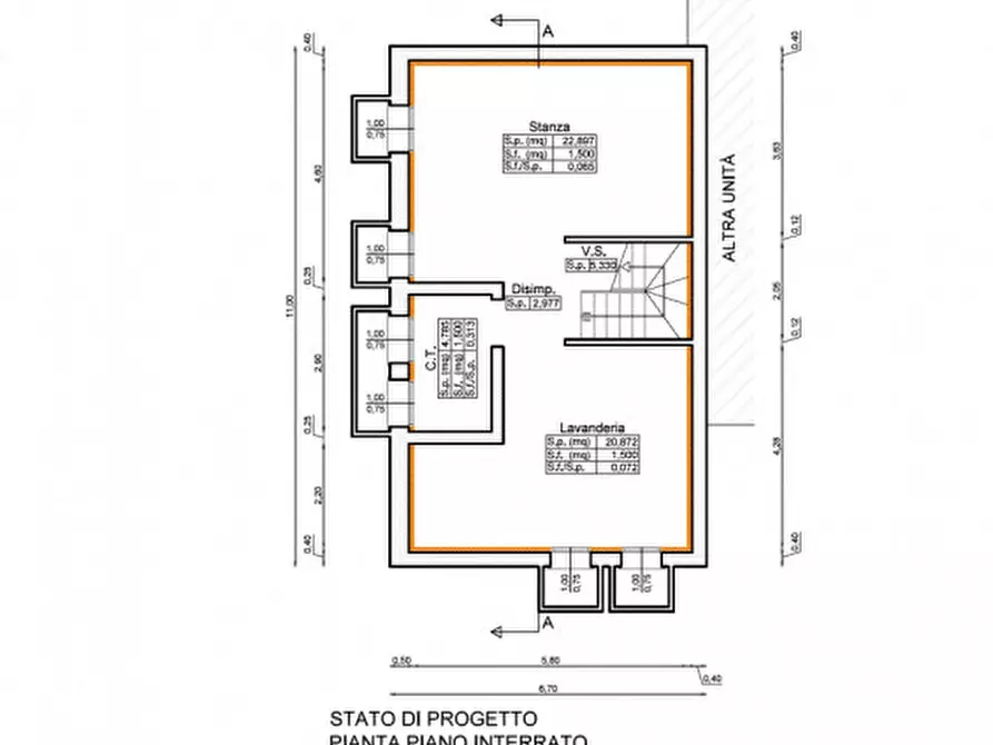 Immagine 4 di Villetta a schiera in vendita  in via guardi a Asolo