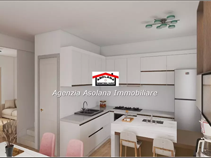 Immagine 9 di Villetta a schiera in vendita  in via lotti a Asolo