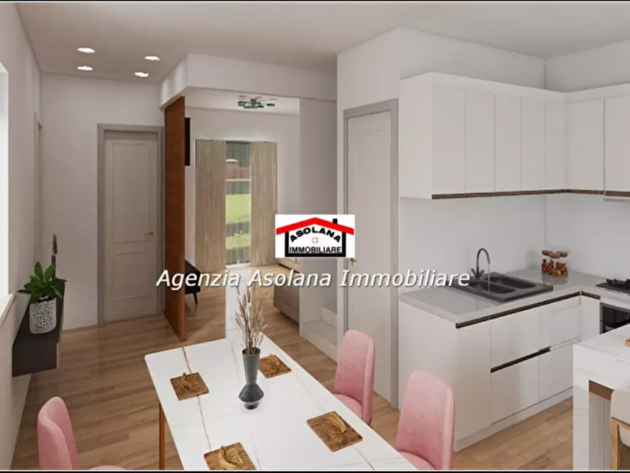 Immagine 11 di Villetta a schiera in vendita  in via lotti a Asolo