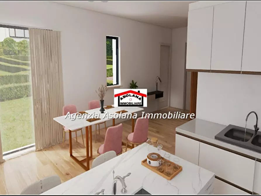 Immagine 12 di Villetta a schiera in vendita  in via lotti a Asolo