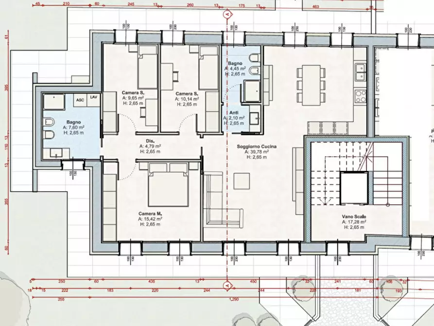 Immagine 11 di Appartamento in vendita  in Via G. Malipiero a Asolo