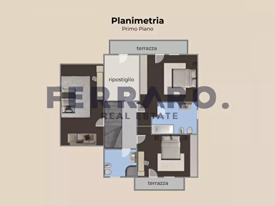 Immagine 32 di Villetta a schiera in vendita  in Strada Cavasin a Treviso