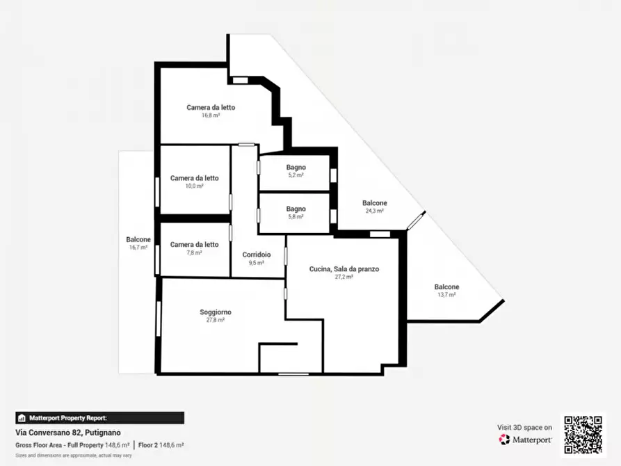 Immagine 21 di Appartamento in vendita  in Via Conversano 82 a Putignano