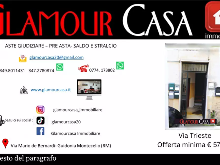 Immagine 1 di Appartamento in vendita  in Via Trieste a Palombara Sabina