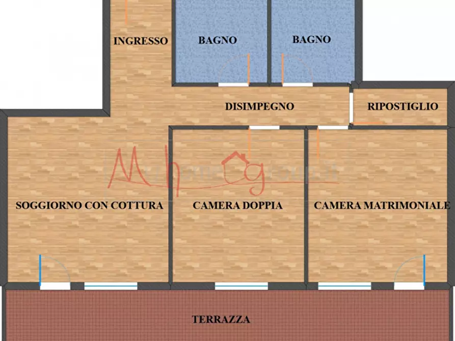 Immagine 15 di Appartamento in vendita  in Via Luigi Pellizzo a Padova