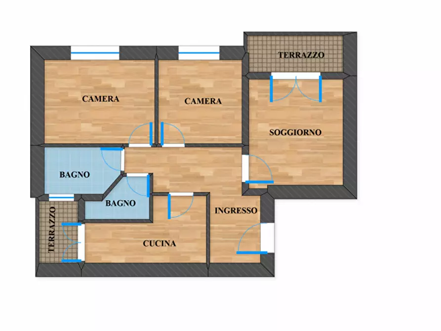 Immagine 12 di Appartamento in vendita  in Via delle Palme a Padova