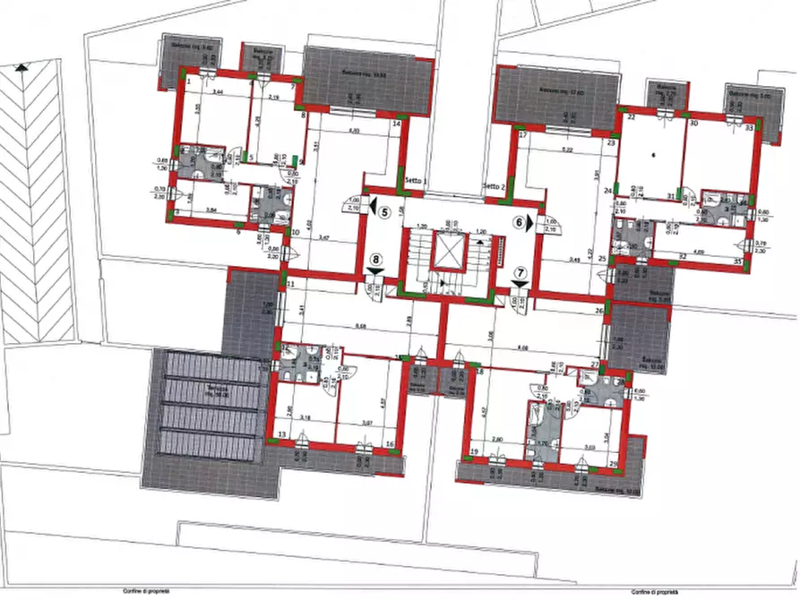 Immagine 5 di Appartamento in vendita  in Strada del Camposanto vecchio a Senigallia