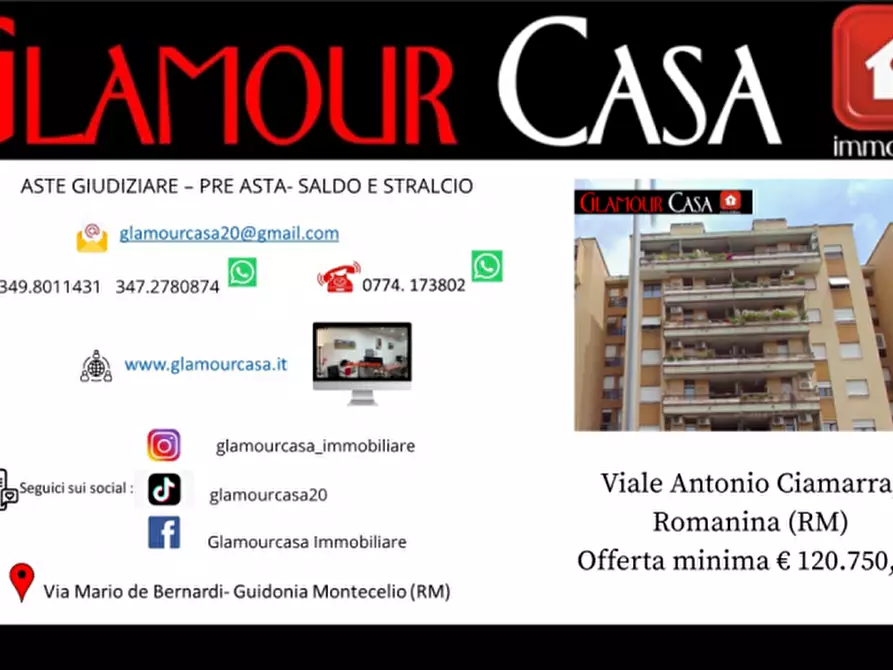 Immagine 1 di Appartamento in vendita  in Viale Antonio Ciamarra a Roma