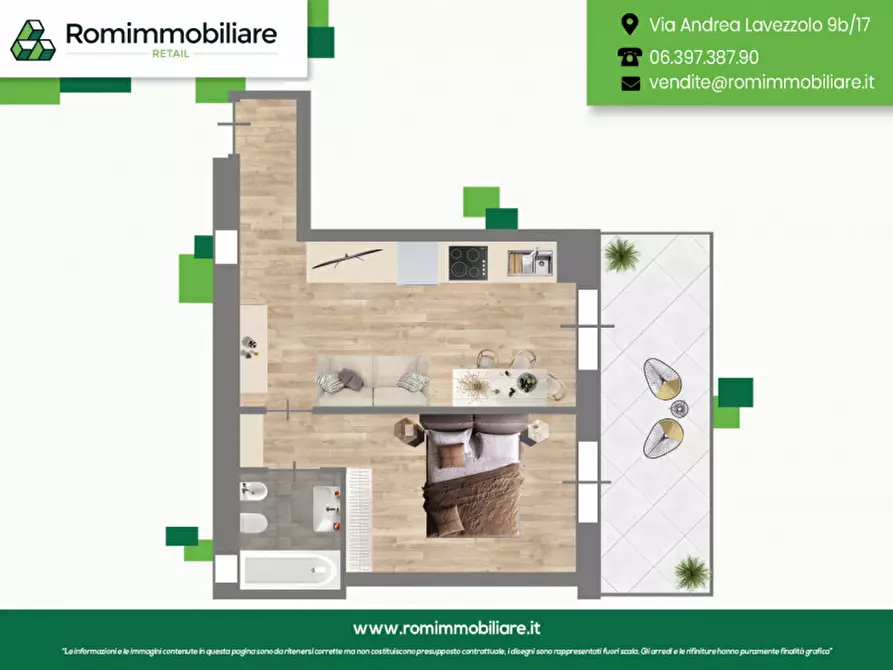 Immagine 13 di Appartamento in vendita  in Via Luigi De Marchi a Roma