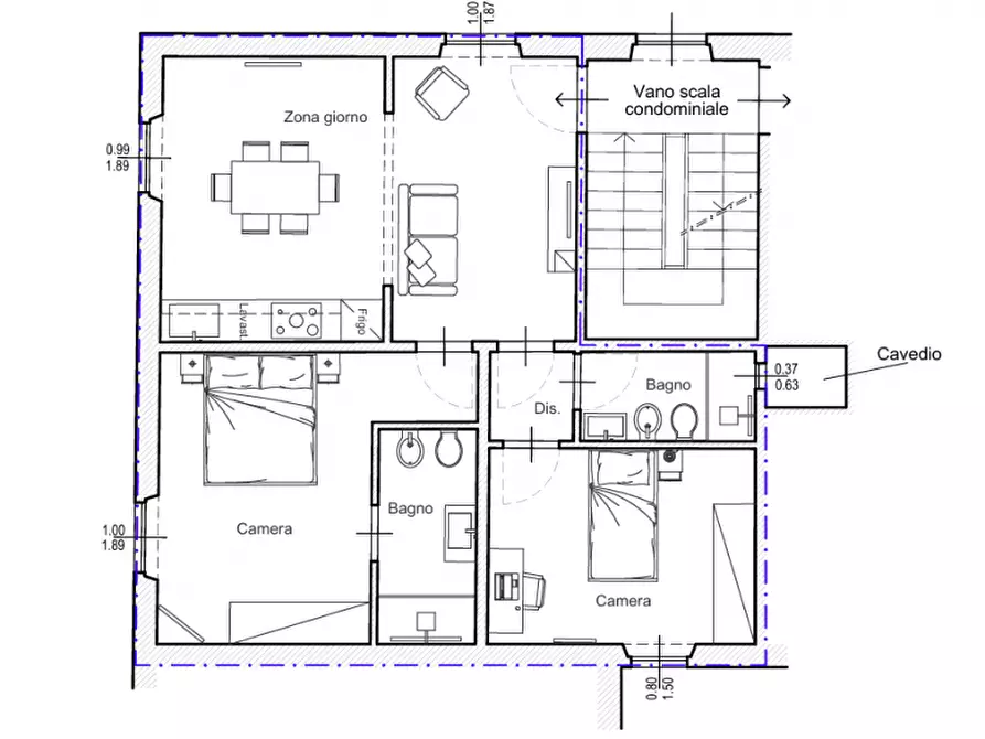 Immagine 15 di Appartamento in vendita  in VIA DEL LASCA a Firenze