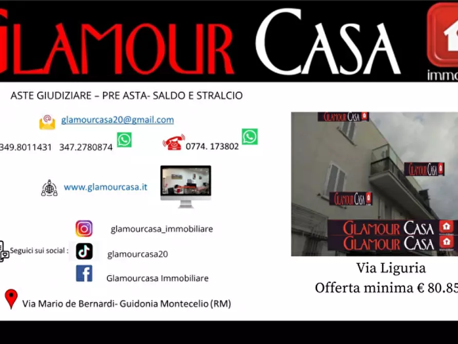 Immagine 1 di Appartamento in vendita  in Via Liguria a Guidonia Montecelio