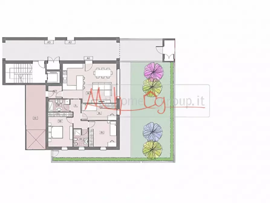 Immagine 4 di Appartamento in vendita  a Selvazzano Dentro