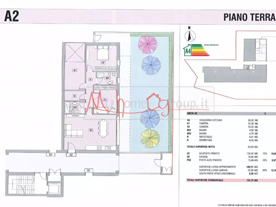 Immagine 5 di Appartamento in vendita  a Selvazzano Dentro