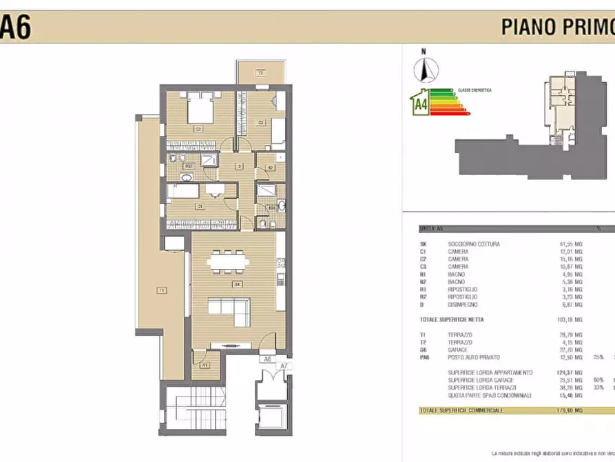 Immagine 5 di Appartamento in vendita  a Selvazzano Dentro
