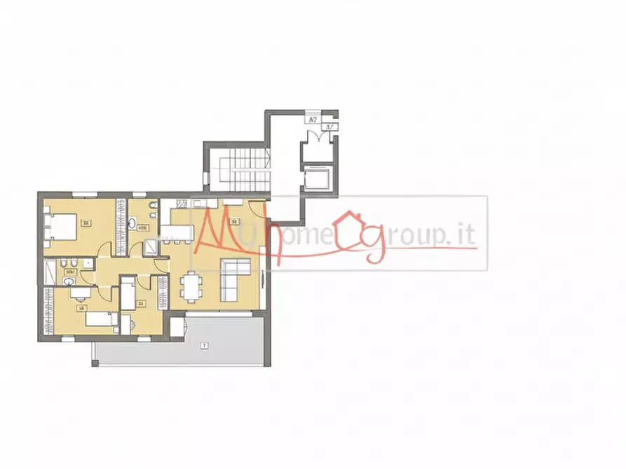 Immagine 4 di Appartamento in vendita  a Selvazzano Dentro