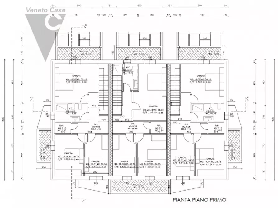 Immagine 3 di Casa trifamiliare in vendita  a Legnaro