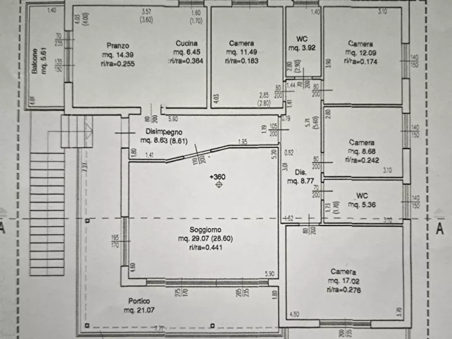 Immagine 57 di Casa trifamiliare in vendita  in VIA PALLOTTA 11 a Rimini