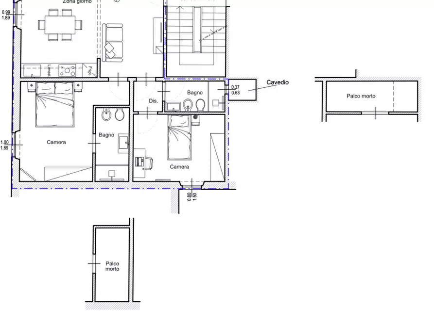 Immagine 13 di Appartamento in vendita  in Via del Lasca a Firenze