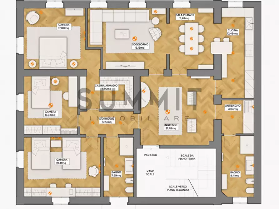 Immagine 11 di Appartamento in vendita  in Via Pietro Maraschin a Schio