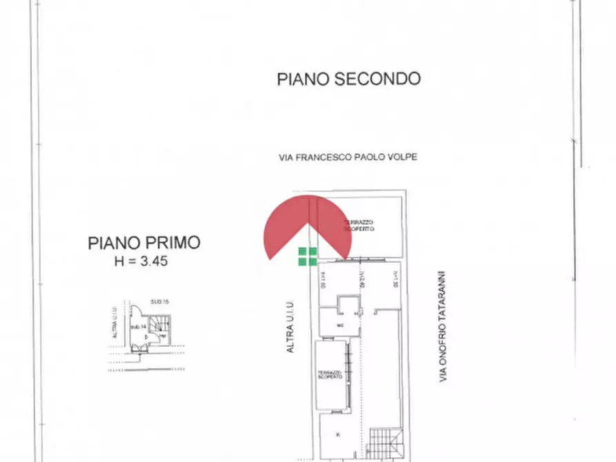 Immagine 11 di Attico in vendita  a Matera