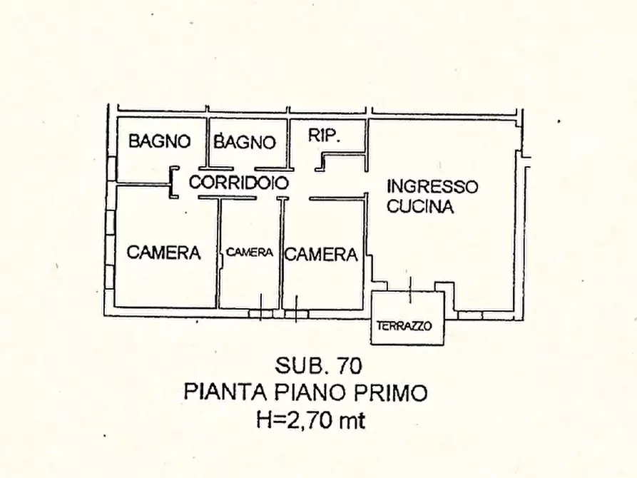 Immagine 23 di Appartamento in vendita  in Via Chiesa di Piavon 4 a Oderzo
