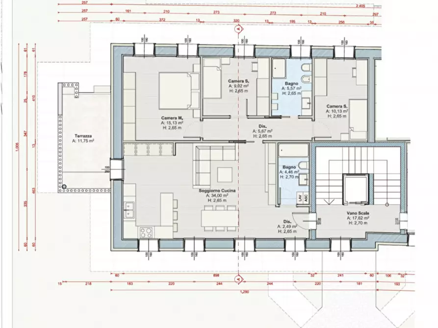 Immagine 4 di Appartamento in vendita  in Viale Tiziano Vecellio a Asolo