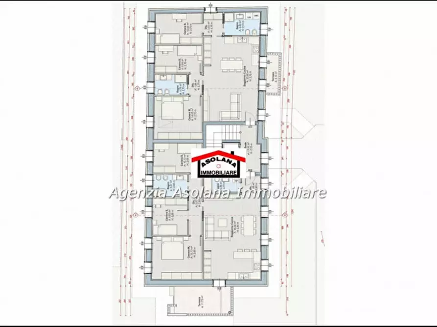 Immagine 11 di Appartamento in vendita  in Viale Tiziano Vecellio a Asolo