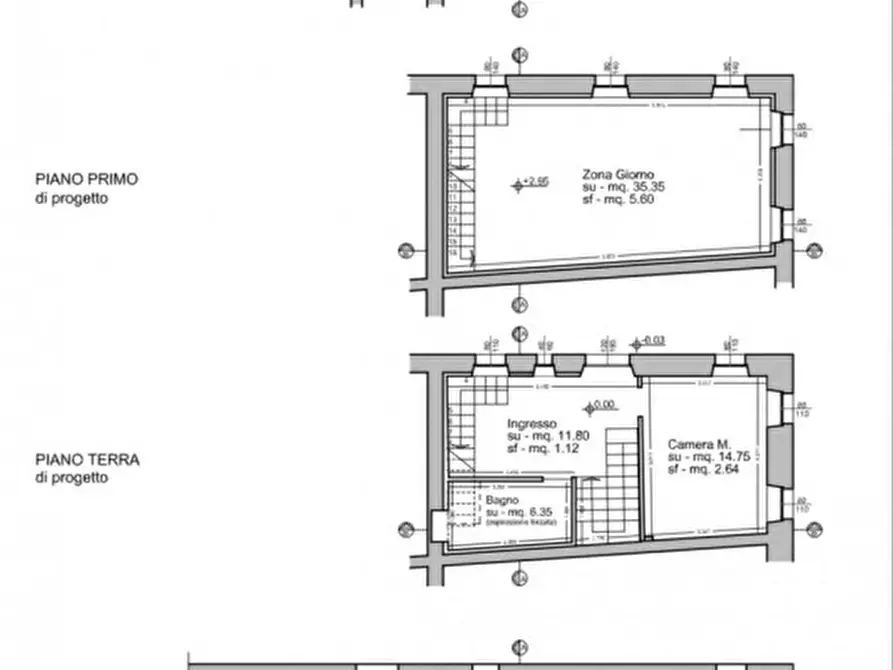 Immagine 24 di Villetta a schiera in vendita  in Via Fabrizio Testaferrata a Senigallia