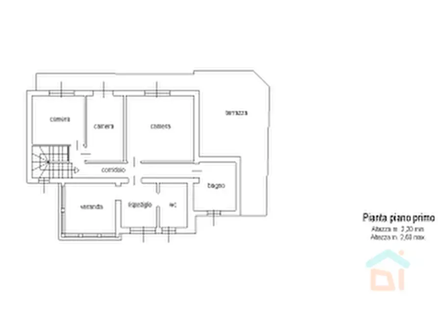 Immagine 22 di Casa indipendente in vendita  in Via Filippo Corridoni 16 a Gonars