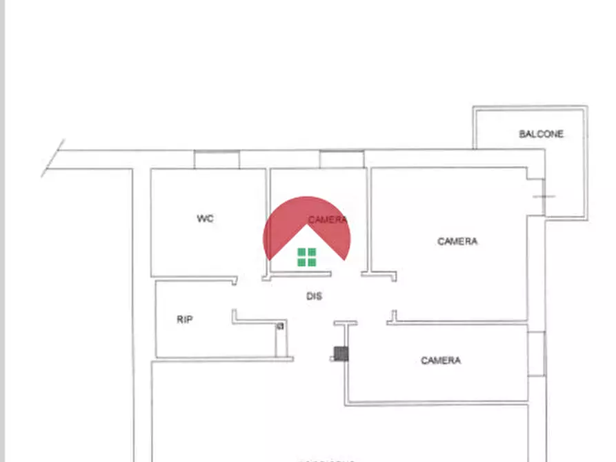Immagine 42 di Appartamento in vendita  in Contrada monacelle a Matera