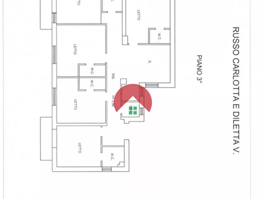 Immagine 39 di Appartamento in vendita  in Piazzetta Eleonora Bracco a Matera