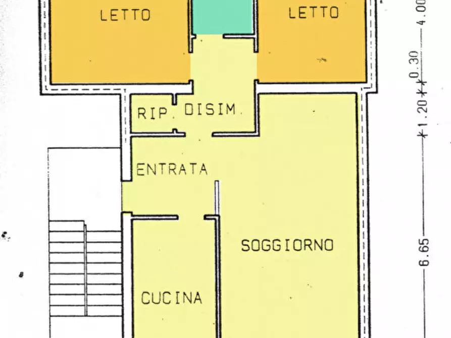 Immagine 6 di Appartamento in vendita  a Rovigo