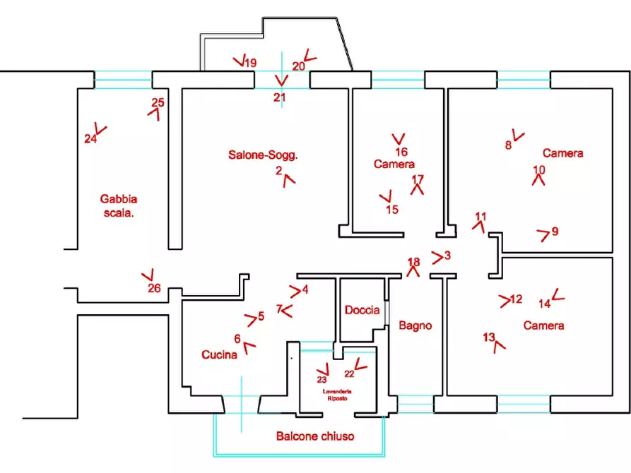 Immagine 1 di Appartamento in vendita  in Viale Svizzera, 2 a Mazara Del Vallo