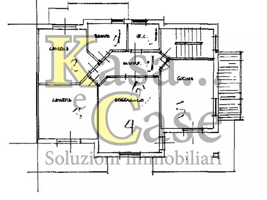 Immagine 100 di Villa in vendita  in Via Roma a San Giusto Canavese
