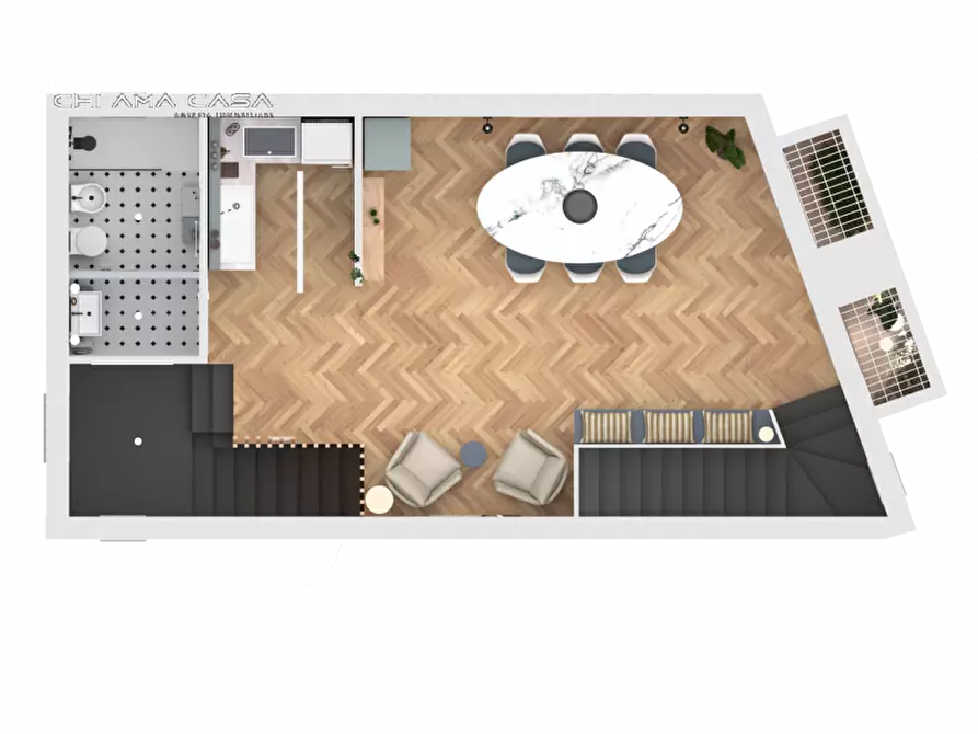 Immagine 11 di Villetta a schiera in vendita  in Strada di Sant'Egidio a Pesaro