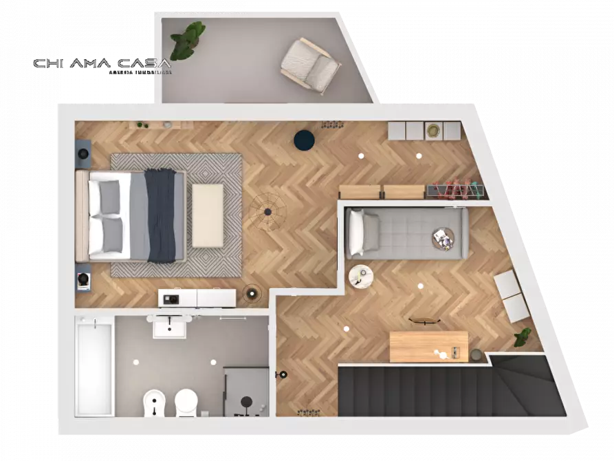 Immagine 12 di Villetta a schiera in vendita  in Strada di Sant'Egidio a Pesaro