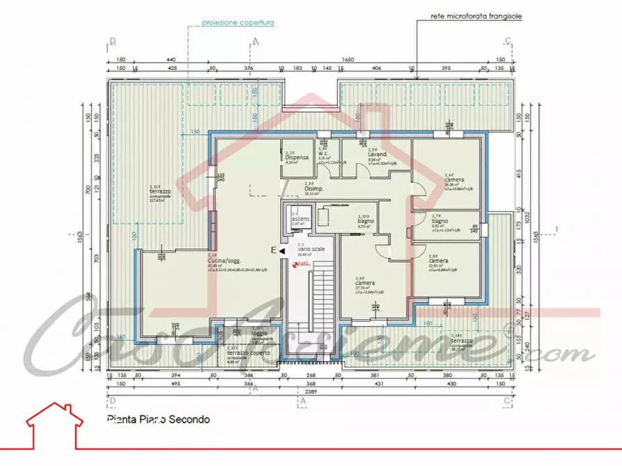 Immagine 5 di Attico in vendita  a Rossano Veneto