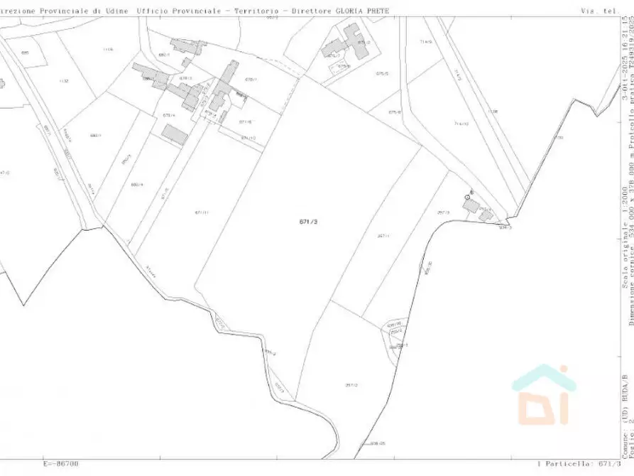 Immagine 4 di Terreno in vendita  in VIA DEI MOLINI SNC a Ruda