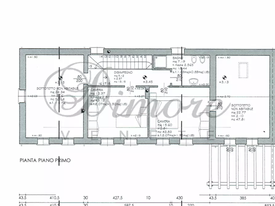 Immagine 26 di Casa bifamiliare in vendita  in VIA 25 APRILE a Villanova Di Camposampiero