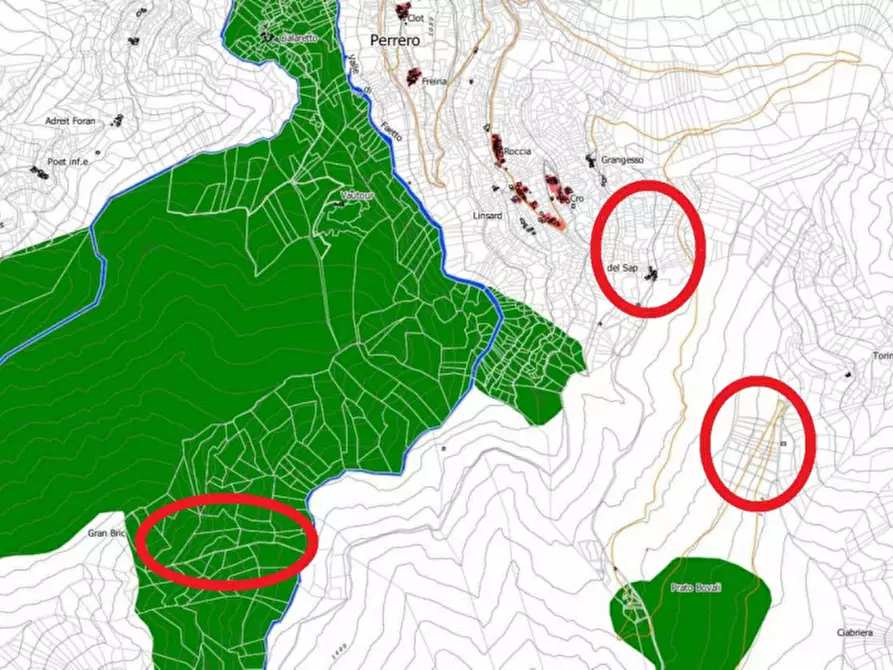 Immagine 5 di Terreno in vendita  in Frazione Faetto, Perrero TO, Italia a Perrero