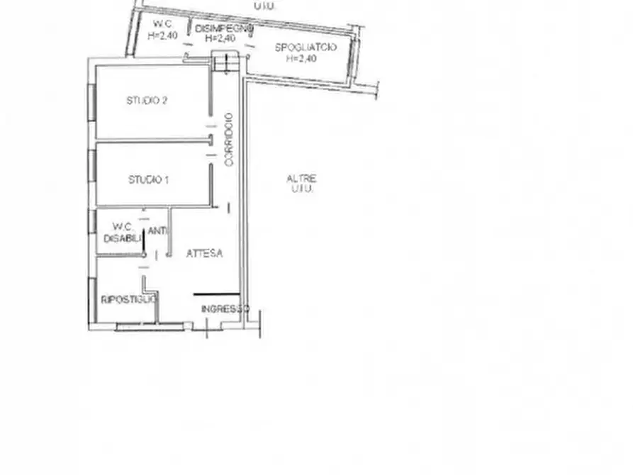 Immagine 18 di Ufficio in vendita  in Via Dante Alighieri a Polesella