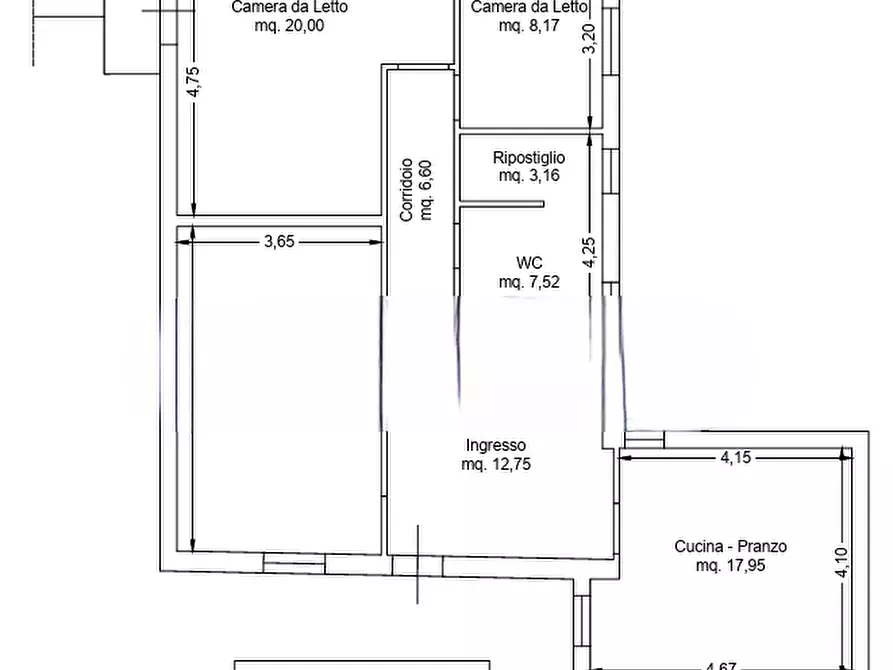 Immagine 11 di Appartamento in vendita  in Via Principe di Napoli 111-113 a Comiso