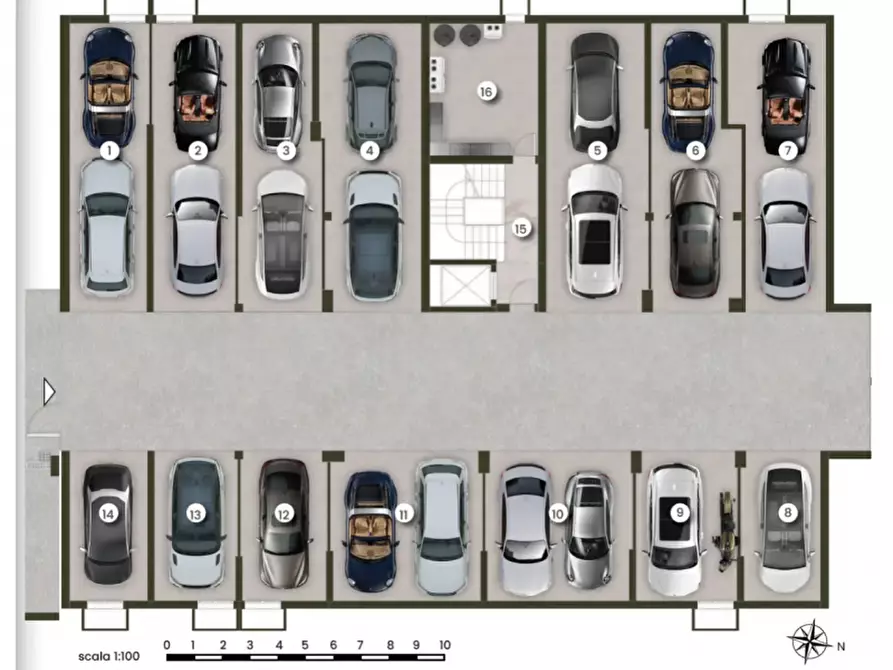 Immagine 9 di Appartamento in vendita  in via Professor di Bella a Montegrotto Terme