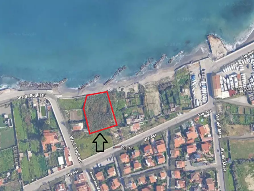 Immagine 2 di Terreno in vendita  in Via Aci a Saponara