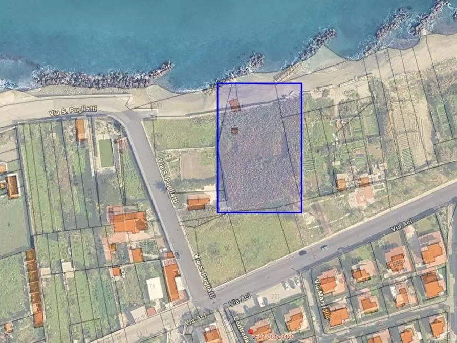 Immagine 3 di Terreno in vendita  in Via Aci a Saponara