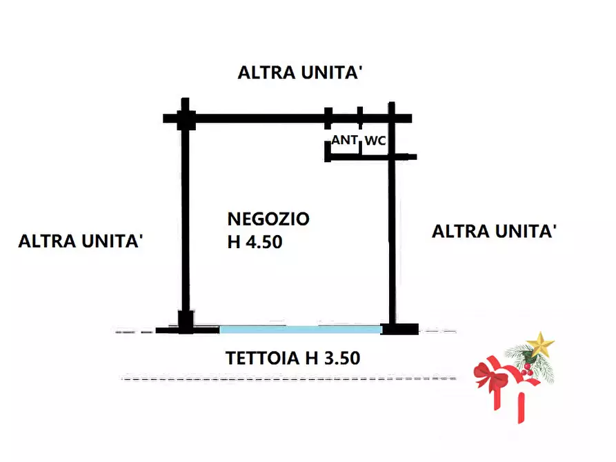 Immagine 6 di Negozio in affitto  in via treviso a Zero Branco