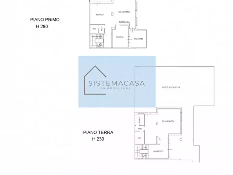 Immagine 27 di Casa bifamiliare in vendita  in Via Arcolaio a Forli'